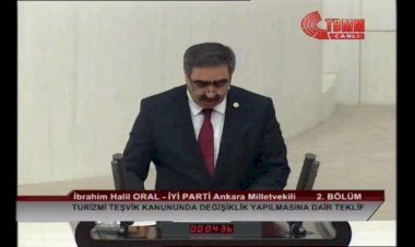 İbrahim Halil ORAL 27. Dönem Ankara Milletvekili