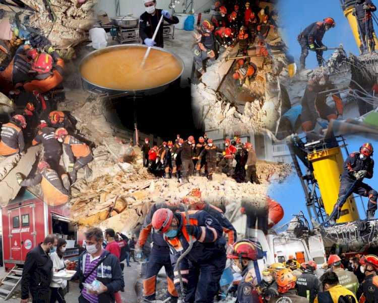 İBB ARAMA KURTARMA EKİPLERİ ZAMANLA YARIŞIYOR