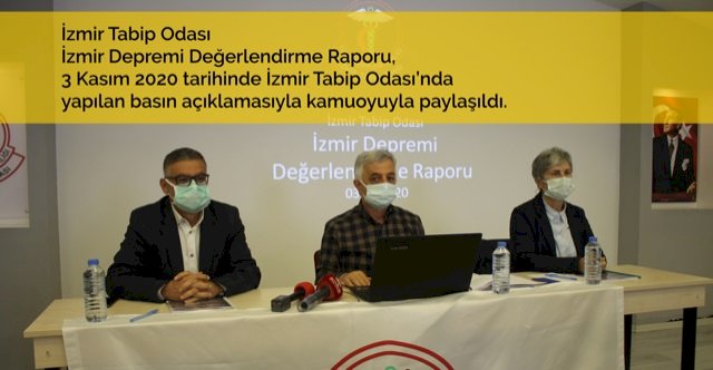 İzmir Tabip Odası İzmir Depremi Değerlendirme Raporu