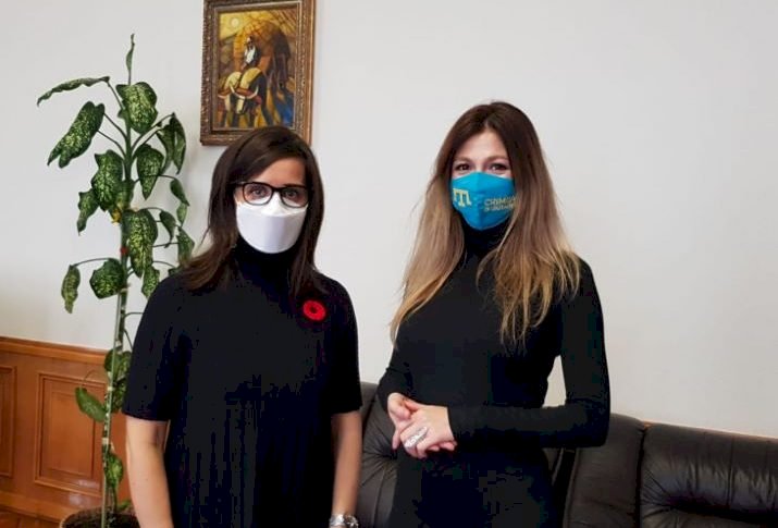 EMİNE CEPPAR, KANADA'NIN UKRAYNA BÜYÜKELÇİSİ İLE BİR ARAYA GELDİ