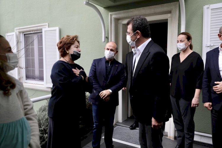 İMAMOĞLU ÇİFTİNDEN YILMAZ VE HAMZAÇEBİ AİLELERİ’NE TAZİYE ZİYARETİ