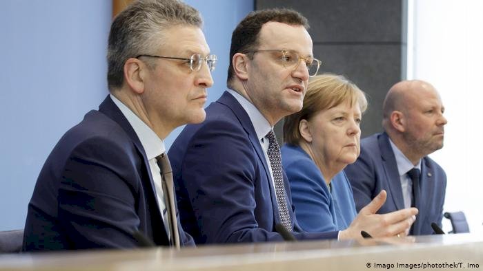 Merkel ve Wieler pandeminin gidişatı konusunda temkinli de olsa iyimser