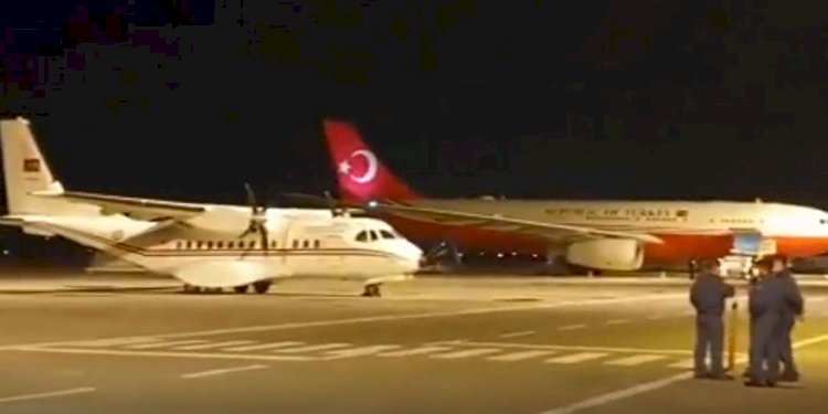 Erdoğan ve Bahçeli'nin Kıbrıs ziyaretinin ardından bu görüntüler ortaya çıktı