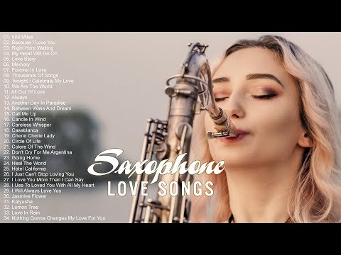 Greatest 200 Romantic Saxophone Love Songs - Best Relaxing Saxophone Songs Ever - Instrumental Music