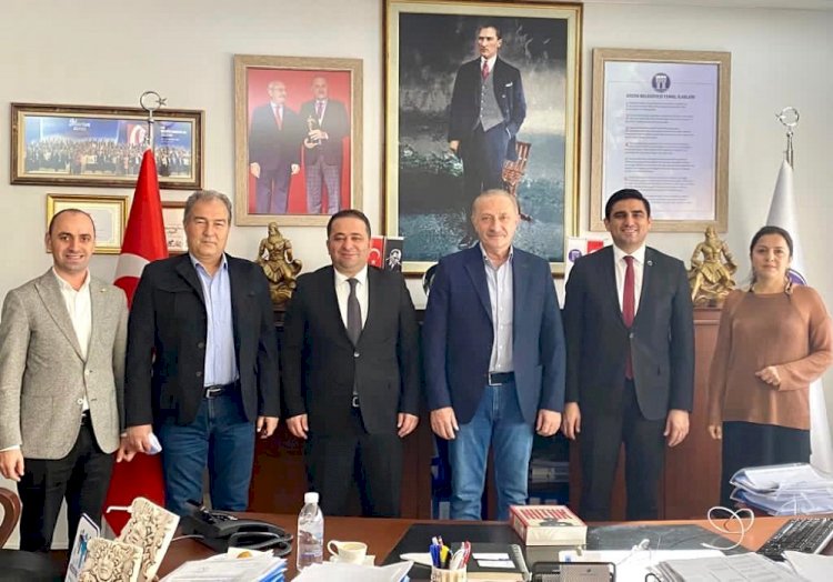 İSTANBUL BÜYÜKŞEHİR BELEDİYESİ’NDEN BAŞKAN ATABAY’A ZİYARET