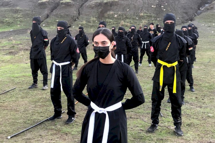 Kürt ninjalar tanınmak istiyor