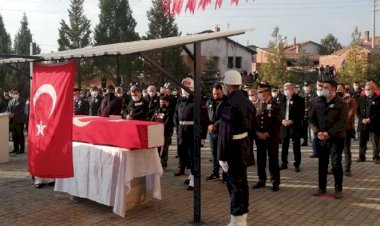 Kütahyalı şehit Osman Güler son yolculuğuna uğurlandı