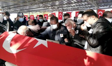 Şehit polis Barış Göl son yolculuğuna uğurlandı