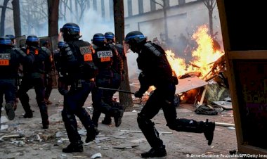 Paris'te protestolara şiddet karıştı
