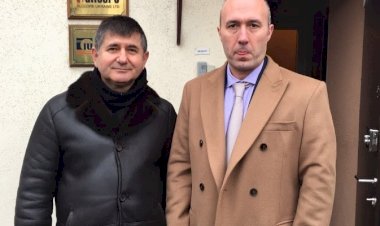 Yusuf İnan Ukrayna Nikolaev - Odessa Başkonsolosu  Cemil Ufuk Toğrul