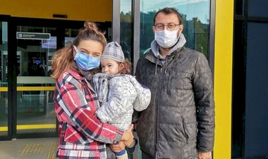 2 milyon 100 bin Avro toplandı ailesi ile birlikte Amerika’ya gidecek.