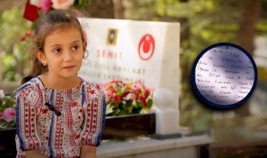 Şehit Kızının Babasına Yazdığı Mektup