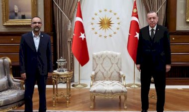 Cumhurbaşkanı Recep Tayyip Erdoğan'dan Külliye'de dikkat çeken buluşma...
