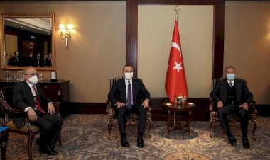 ÇAVUŞOĞLU VE AKAR, AGİT UKRAYNA ÖZEL GÖZLEM MİSYONU BAŞKANI ÇEVİK’LE BİR ARAYA GELDİ