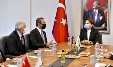 Fenerbahçe Kulübü Başkanı Ali Koç'tan İYİ Parti lideri Meral Akşener'e ziyaret