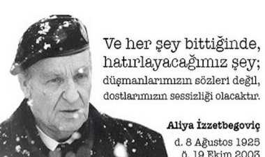 Aliya İzzetbegoviç'ten Türk halkına duygulandıran mektup
