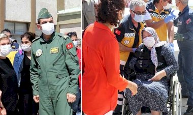 İdlibde şehit olan Tuğgeneral Erdoğanın cenazesi memleketine uğurlandı