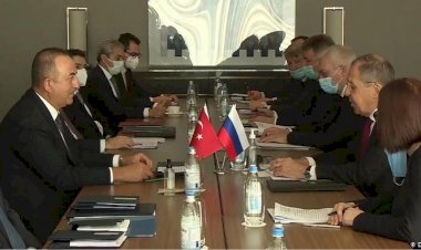 Çavuşoğlu Rusya'da