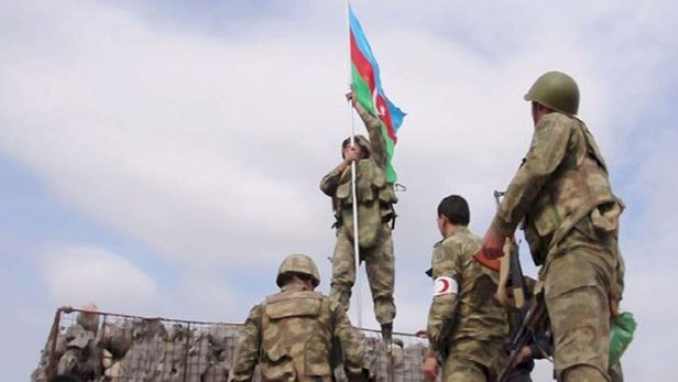 Azerbaycan Ordusu 28 yıl sonra Laçın'da