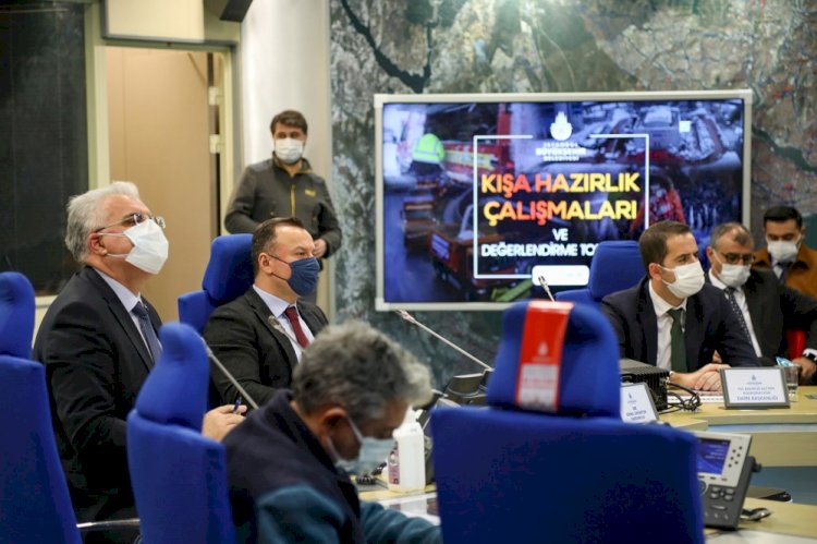 İBB KIŞ HAZIRLIKLARINI TAMAMLADI