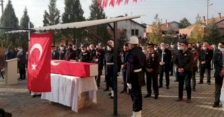 Kütahyalı şehit Osman Güler son yolculuğuna uğurlandı