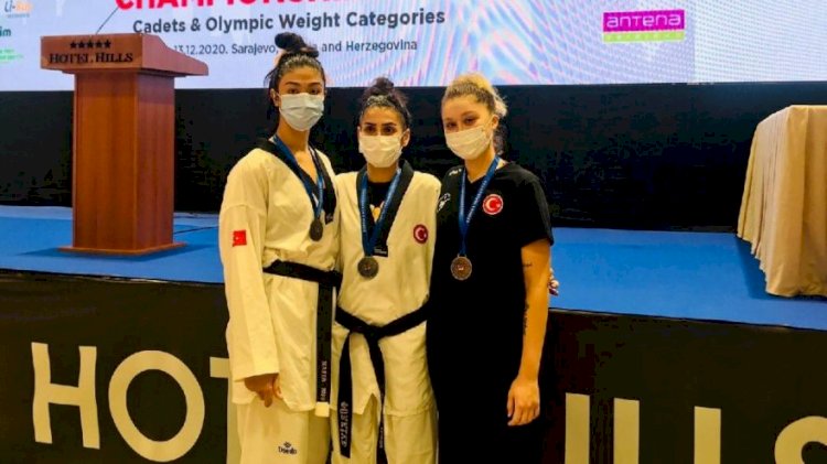 Avrupa Taekwondo Şampiyonası’nda 3 madalya