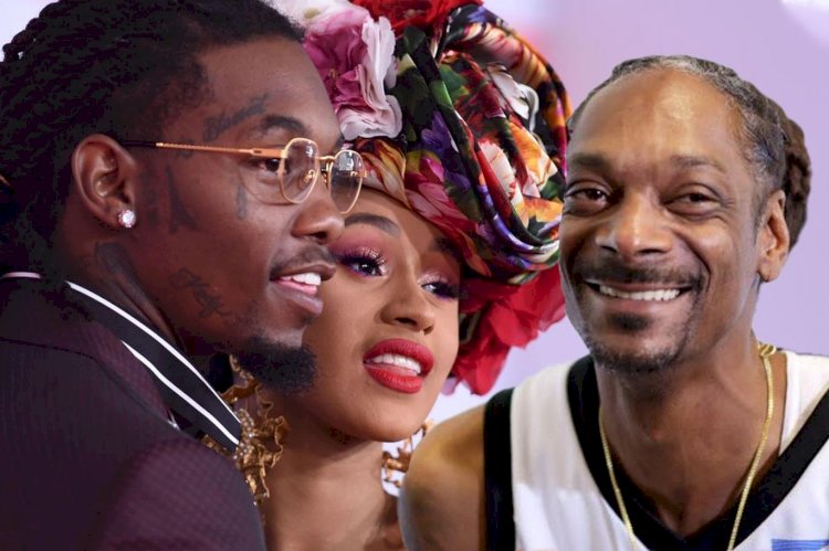Cardi B'nin eşi Offset'ten Snoop Dogg'a yanıt: Erkekler kadınların işine burnunu sokmamalı