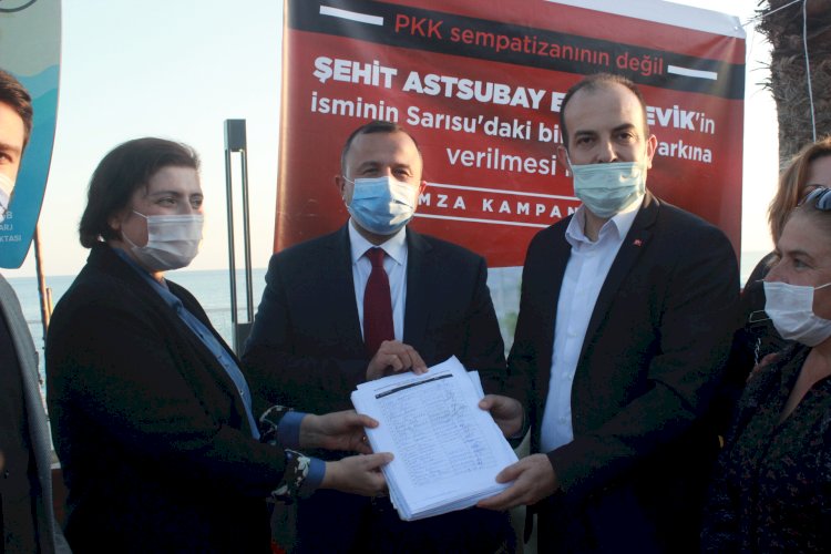 ‘PKK sempatizanının değil, Şehit Astsubay Esma Çevik’in ismini verelim!