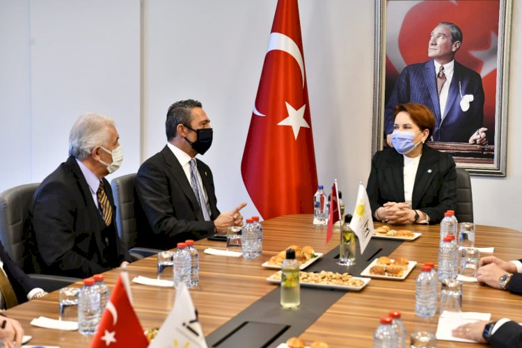 Fenerbahçe Kulübü Başkanı Ali Koç'tan İYİ Parti lideri Meral Akşener'e ziyaret