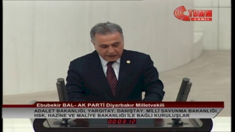 Ebubekir BAL 27. Dönem Diyarbakır Milletvekili