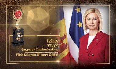 Moldova Cumhuriyeti Gagauz Yeri Özerk Bölgesi Başkanı İrina Vlah Türkçe konuşuyor