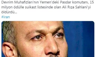 "ABD , 15 milyon ödülle suikast listesinde olan Ali Rıza Sahlani'yi öldürdü..."