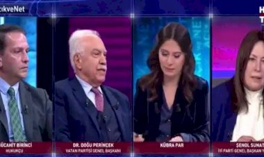 Perinçek, katıldığı canlı yayında "Üniversite rektörünü üniversite seçer.