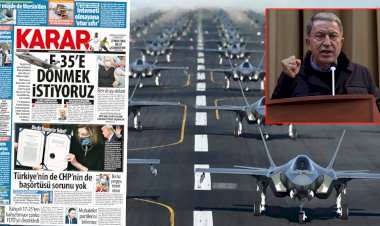 F-35'e dönmek istiyoruz