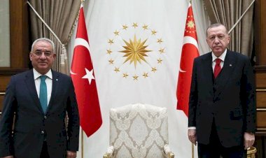 Erdoğan ve Oktay'la görüşen DSP lideri Aksakal: İttifak konusunda şimdiden kendimizi bağlamıyoruz