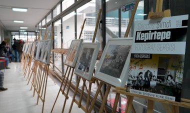 Kepirtepe’nin geçmişle şimdiki hali bu sergide