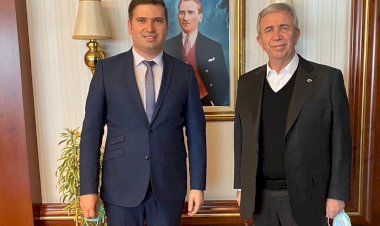 TAYFUN CANLI’DAN MANSUR YAVAŞ’A ZİYARET