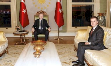 Cumhurbaşkanı Erdoğan, Ahmet Mücahid Ören'i kabul etti