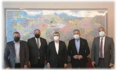 TBMM Turizm Komisyonu Başkanı Sn.Tahir Akyürek’i ziyaret ettik.