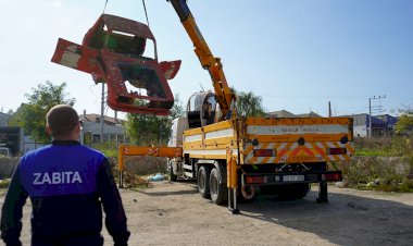 “29 adet unutulan araç kaldırıldı”
