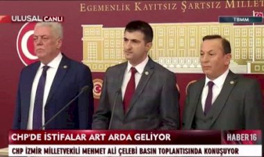 CHP'den istifalara "Saray operasyonu" tepkisi