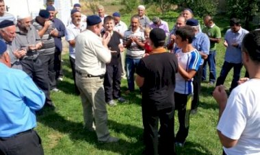 Yusuf İnan Ukrayna Nikolaev Ahıska  Köyü Kostiçi ziyareti