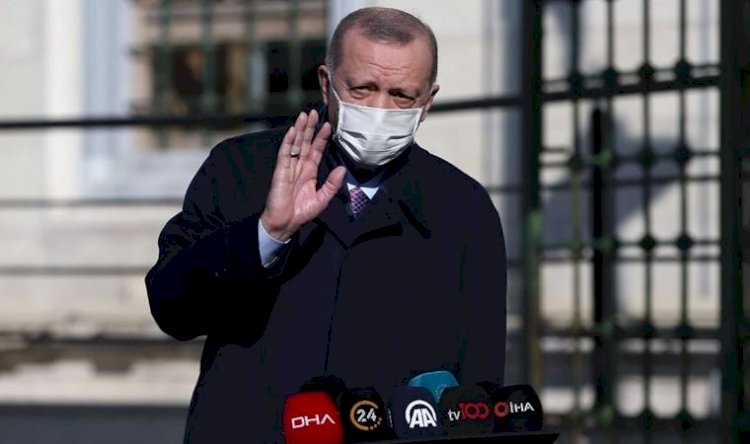 Erdoğan yeni yıla böyle başladı