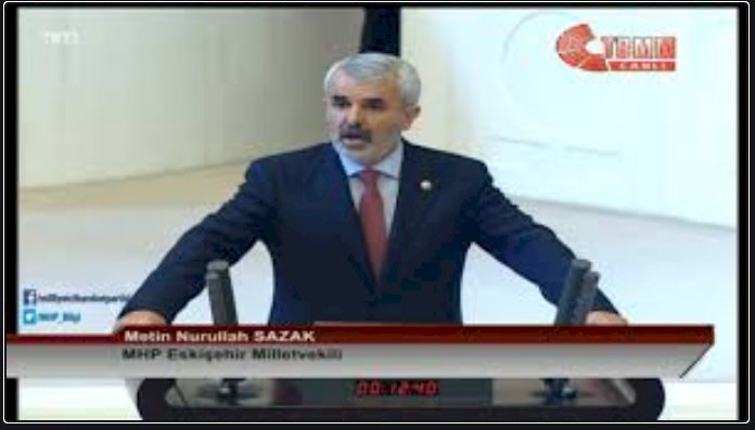 Metin Nurullah SAZAK 27. Dönem Eskişehir Milletvekili