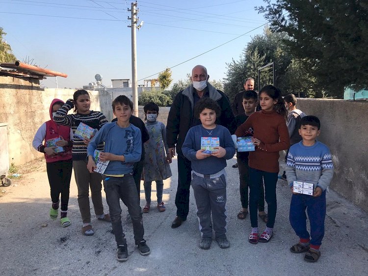 Mezitli Belediyesinden çocuklara devam sütü