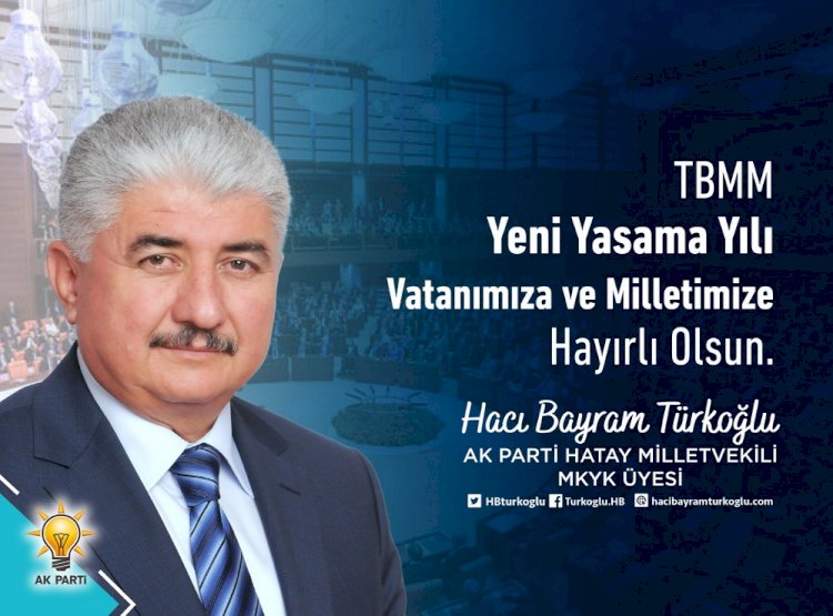 Hacı Bayram TÜRKOĞLU 27. Dönem Hatay Milletvekili