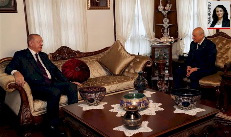 Cumhurbaşkanı Erdoğan Bahçeli’yi evinde ziyaret etti