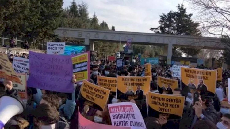 Oxford, Harvard ve Yale'den Boğaziçi eylemlerine destek