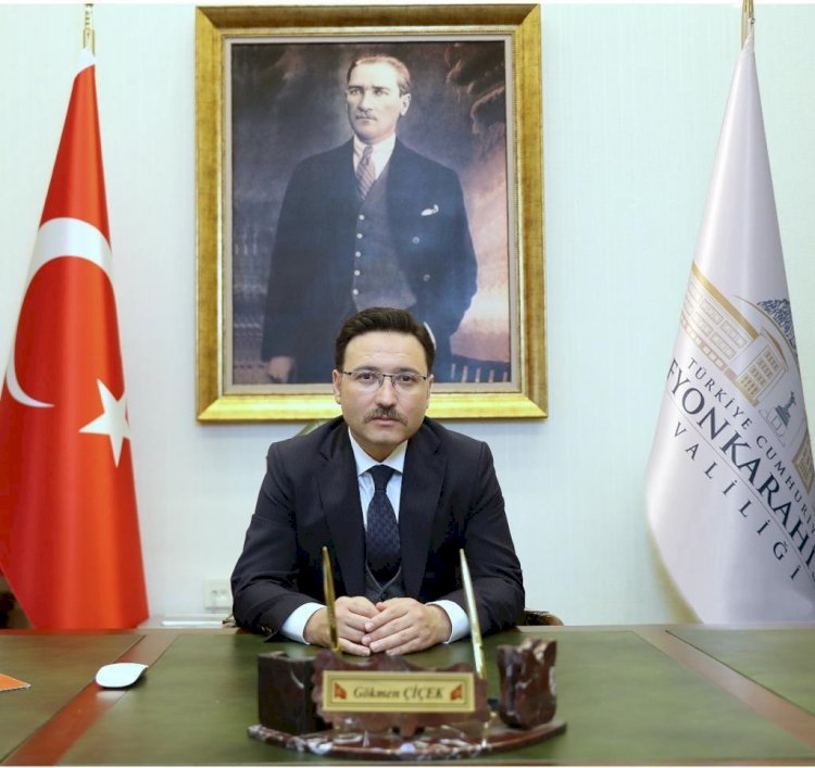 Afyonkarahisar Valisi    Gökmen ÇİÇEK