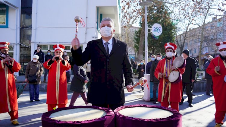 Lüleburgaz’da mehteran coşkusu!